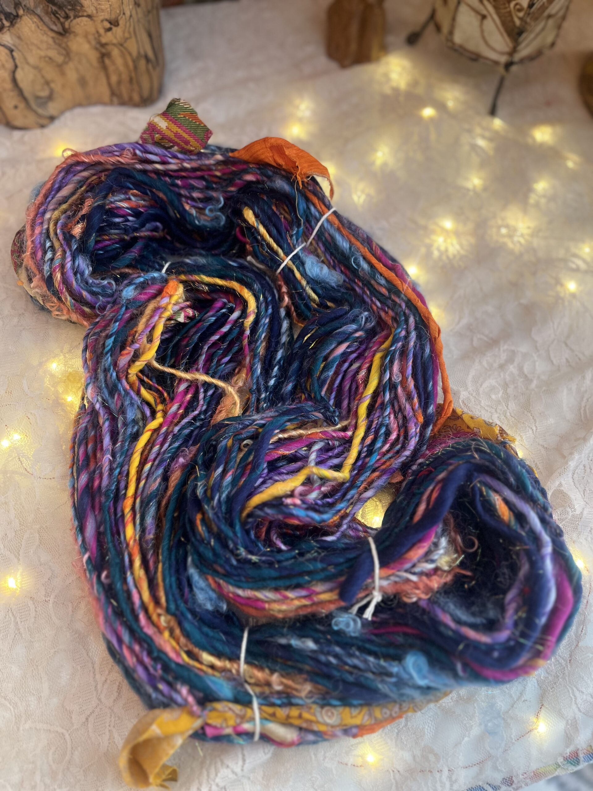 SINGLE PLY - CHUNKY ART YARN 150g/85m | Fantasy Skies Series