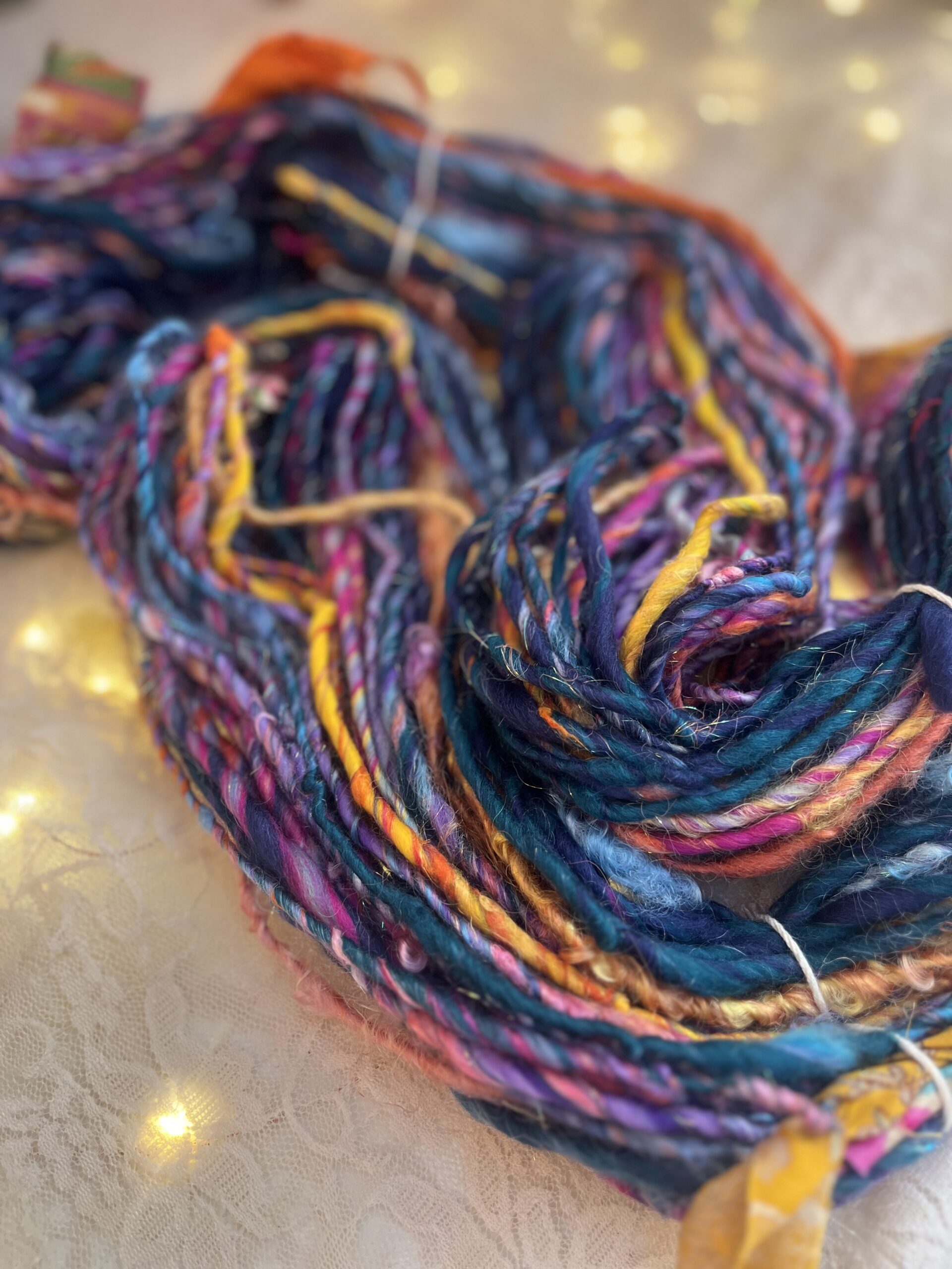 SINGLE PLY - CHUNKY ART YARN 150g/85m | Fantasy Skies Series - Image 2