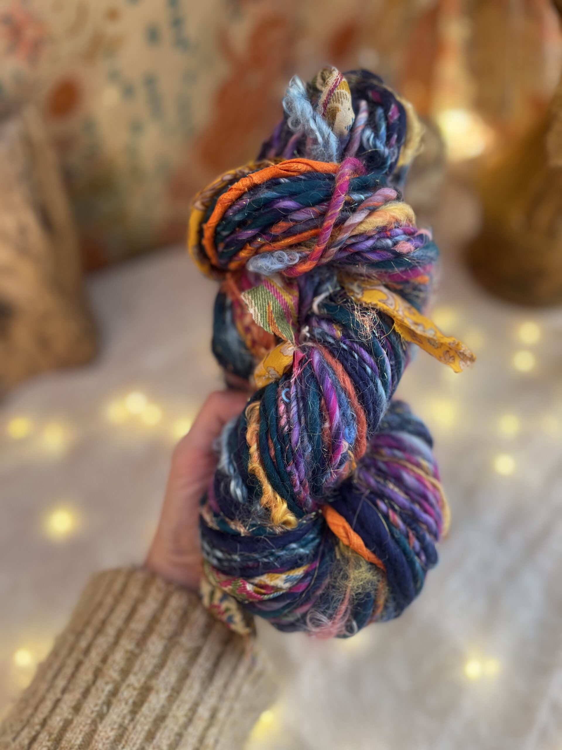 SINGLE PLY - CHUNKY ART YARN 150g/85m | Fantasy Skies Series - Image 4