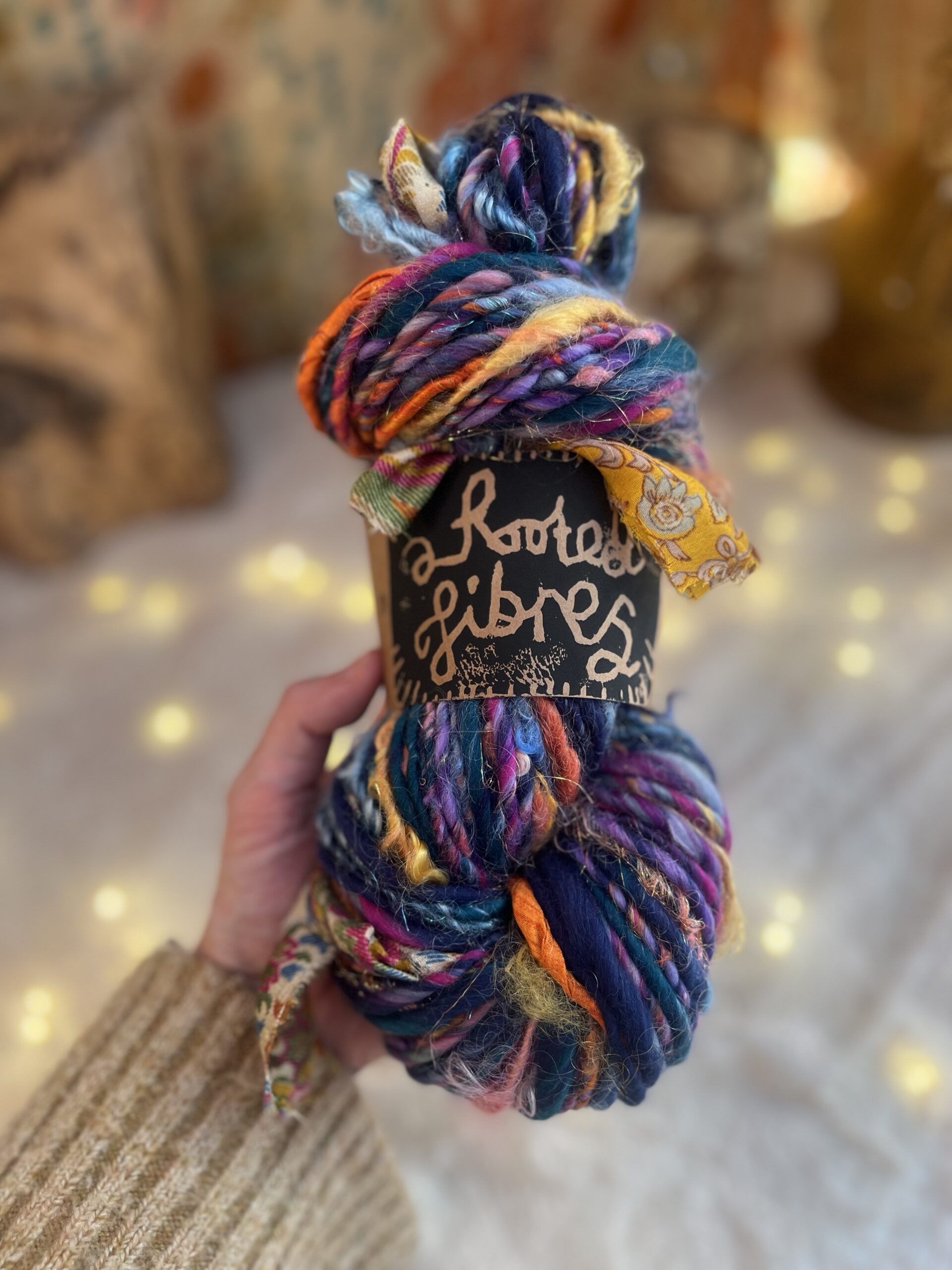 SINGLE PLY - CHUNKY ART YARN 150g/85m | Fantasy Skies Series - Image 3
