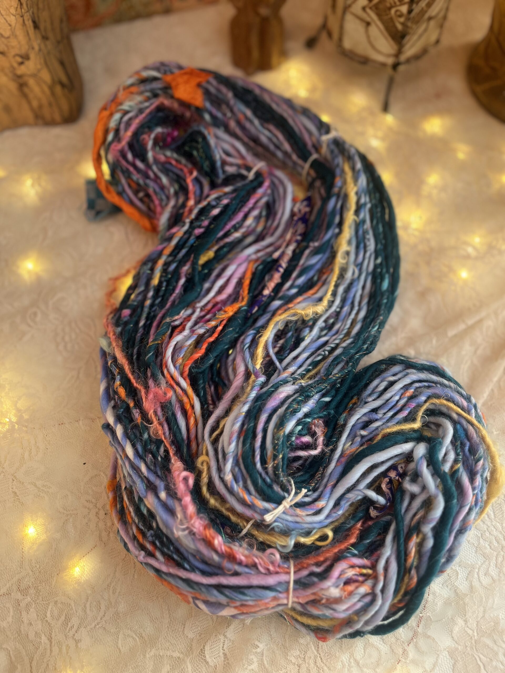 SINGLE PLY - CHUNKY ART YARN 180g/100m | Fantasy Skies Series