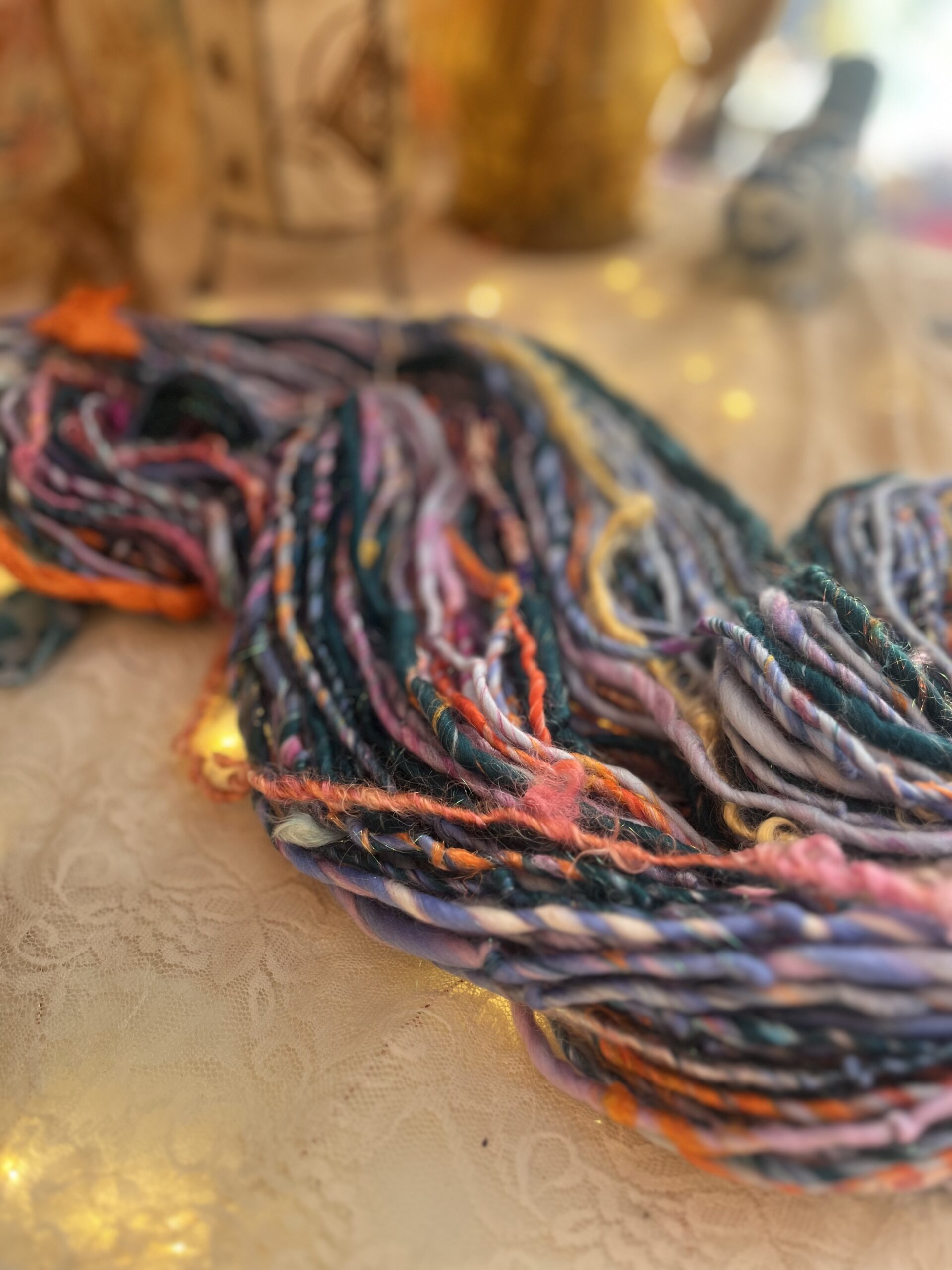 SINGLE PLY - CHUNKY ART YARN 180g/100m | Fantasy Skies Series - Image 2