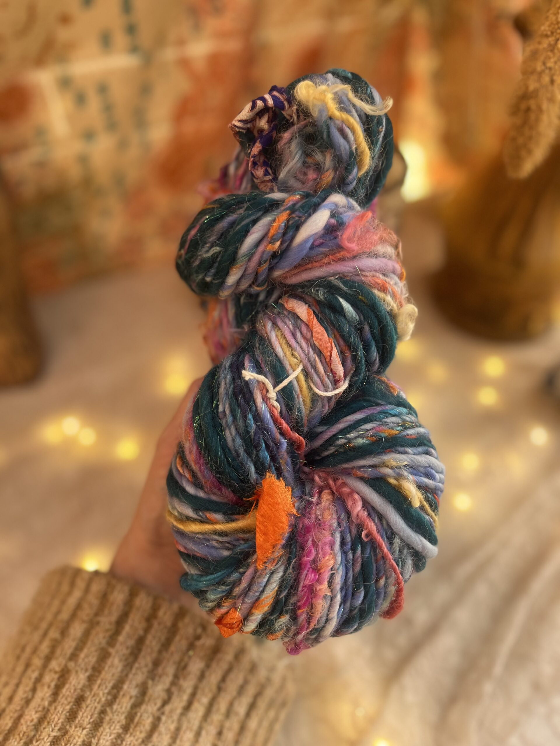 SINGLE PLY - CHUNKY ART YARN 180g/100m | Fantasy Skies Series - Image 6