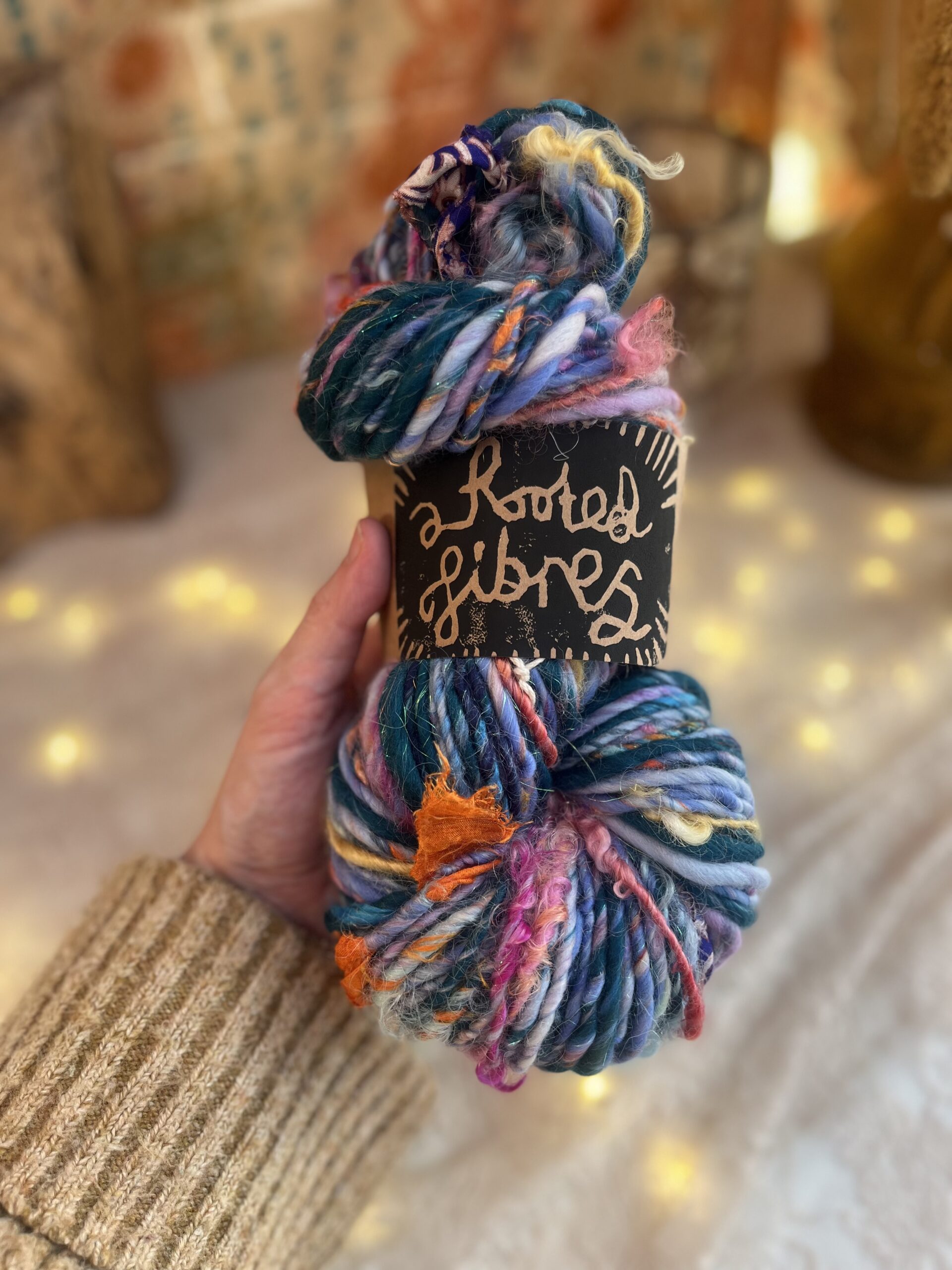 SINGLE PLY - CHUNKY ART YARN 180g/100m | Fantasy Skies Series - Image 4