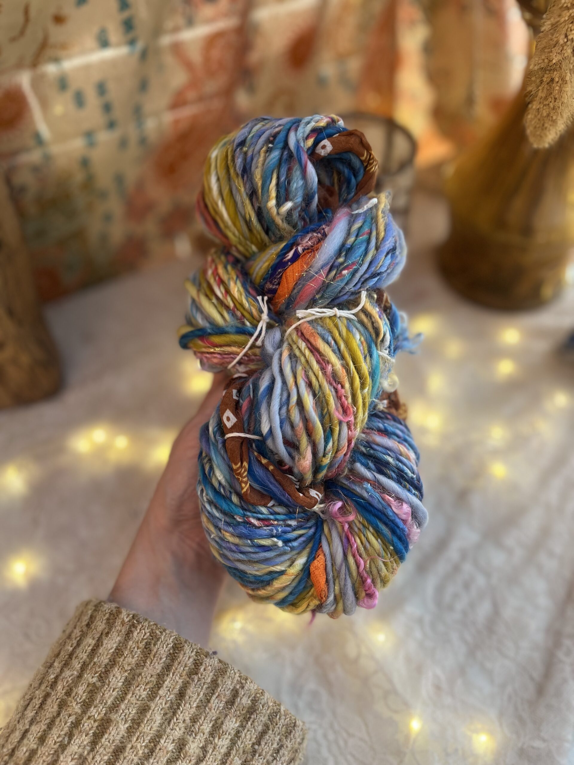 SINGLE PLY - CHUNKY ART YARN 185g/112m | Fantasy Skies Series - Image 5