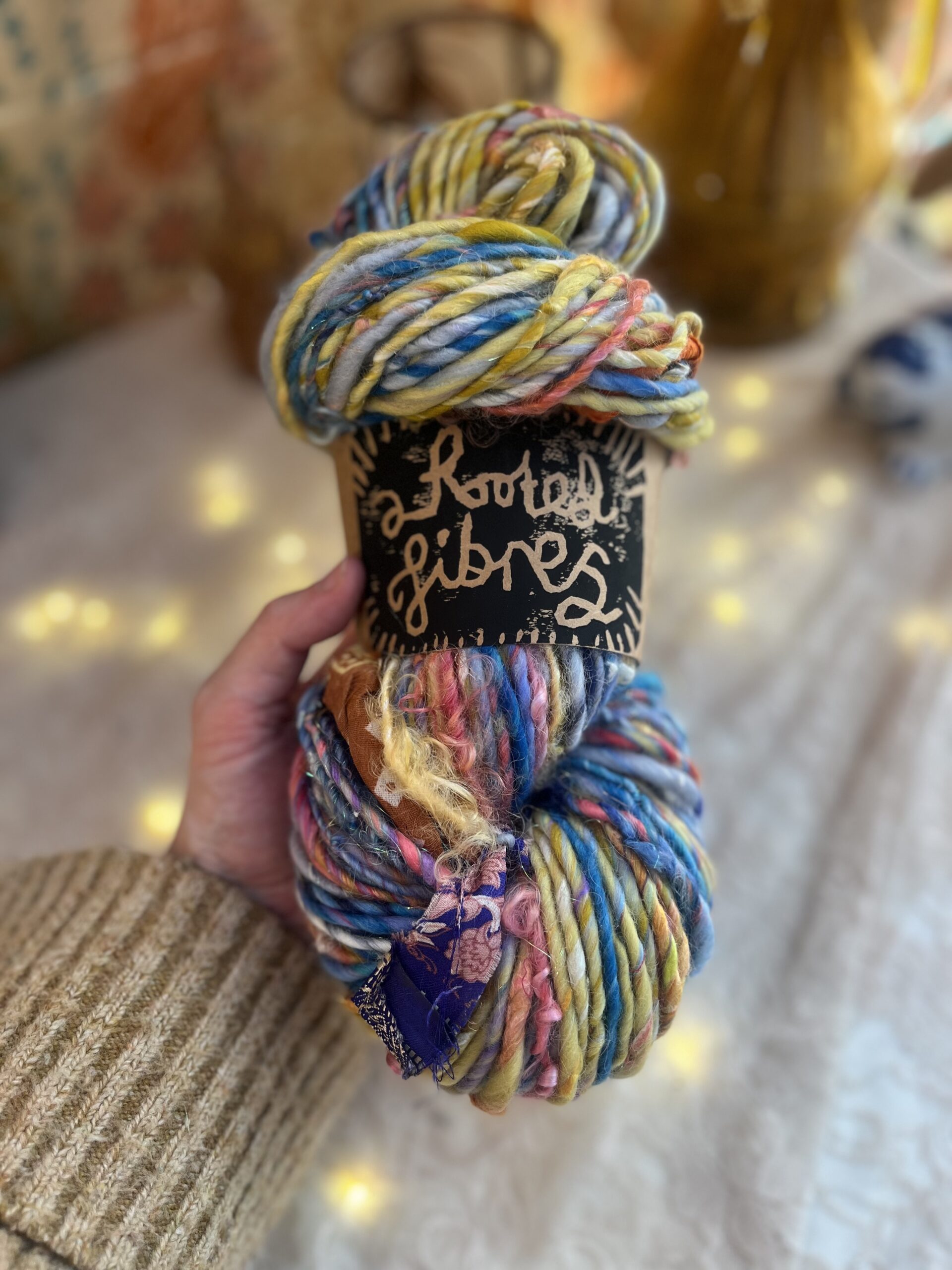 SINGLE PLY - CHUNKY ART YARN 185g/112m | Fantasy Skies Series - Image 4