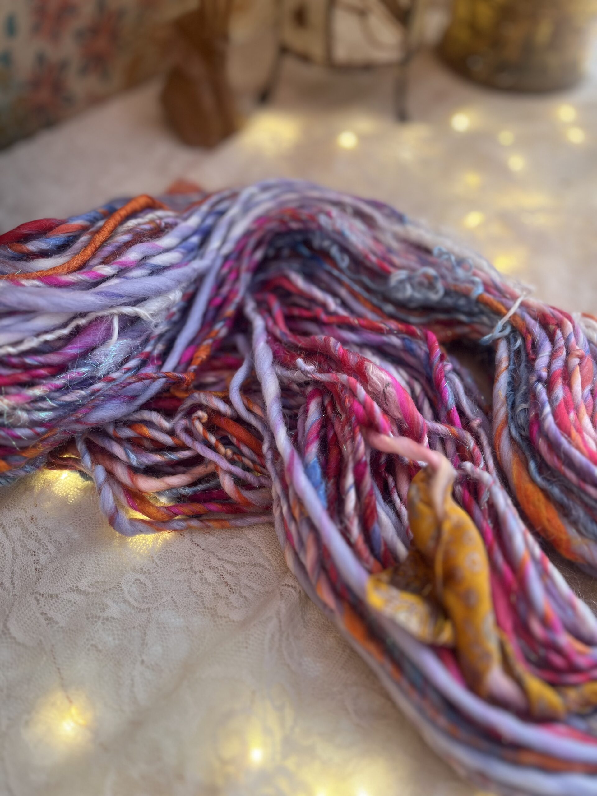 SINGLE PLY - CHUNKY ART YARN 175g/100m | Fantasy Skies Series - Image 8