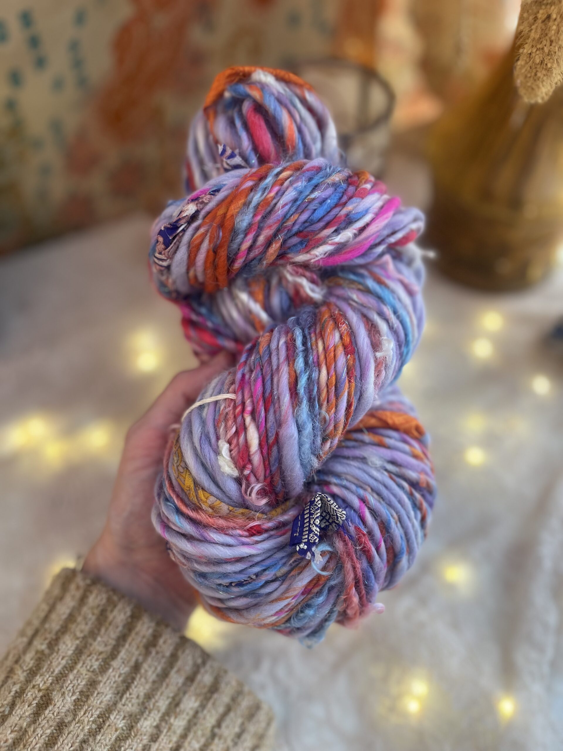 SINGLE PLY - CHUNKY ART YARN 175g/100m | Fantasy Skies Series - Image 6