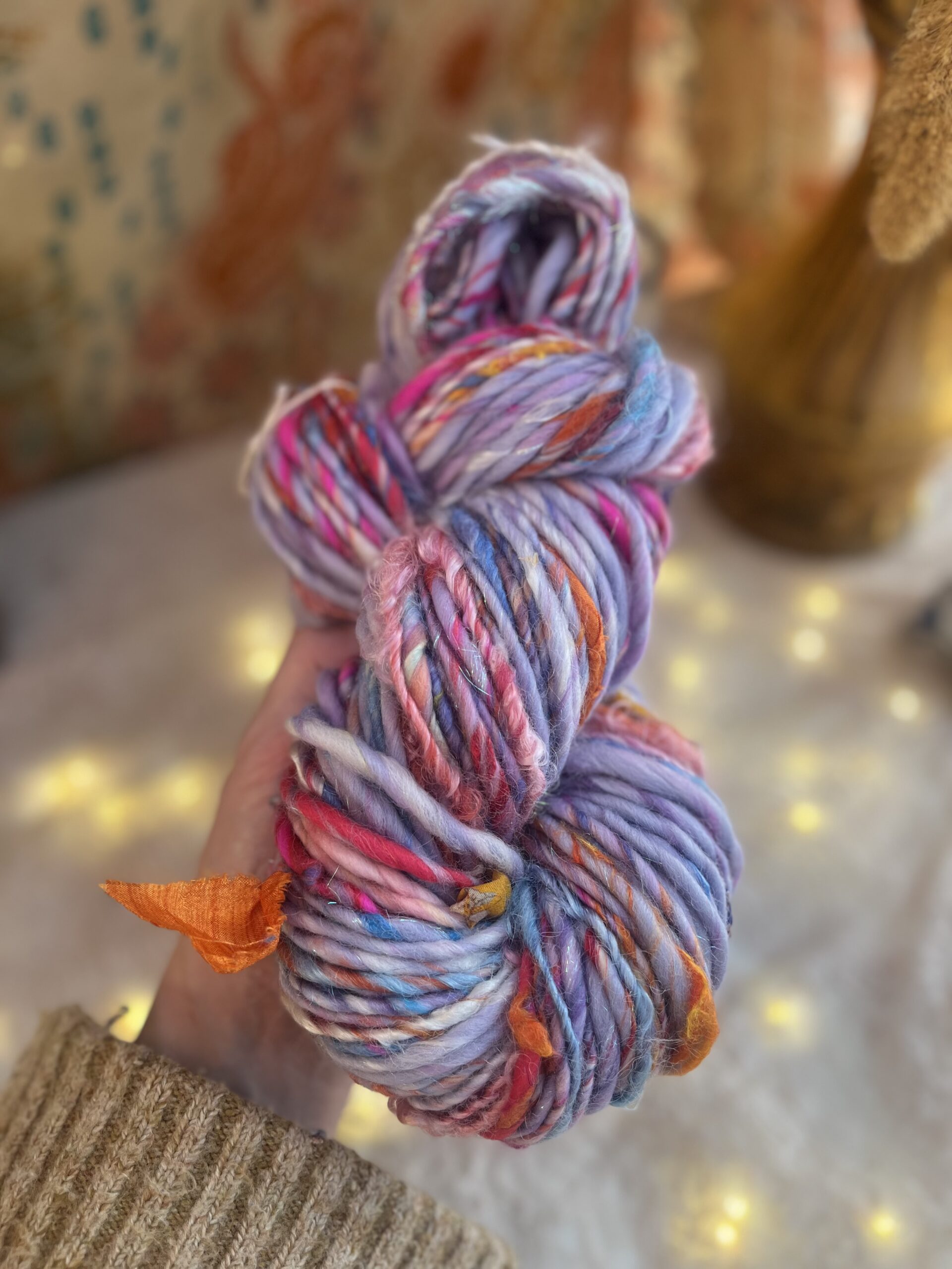 SINGLE PLY - CHUNKY ART YARN 175g/100m | Fantasy Skies Series - Image 5