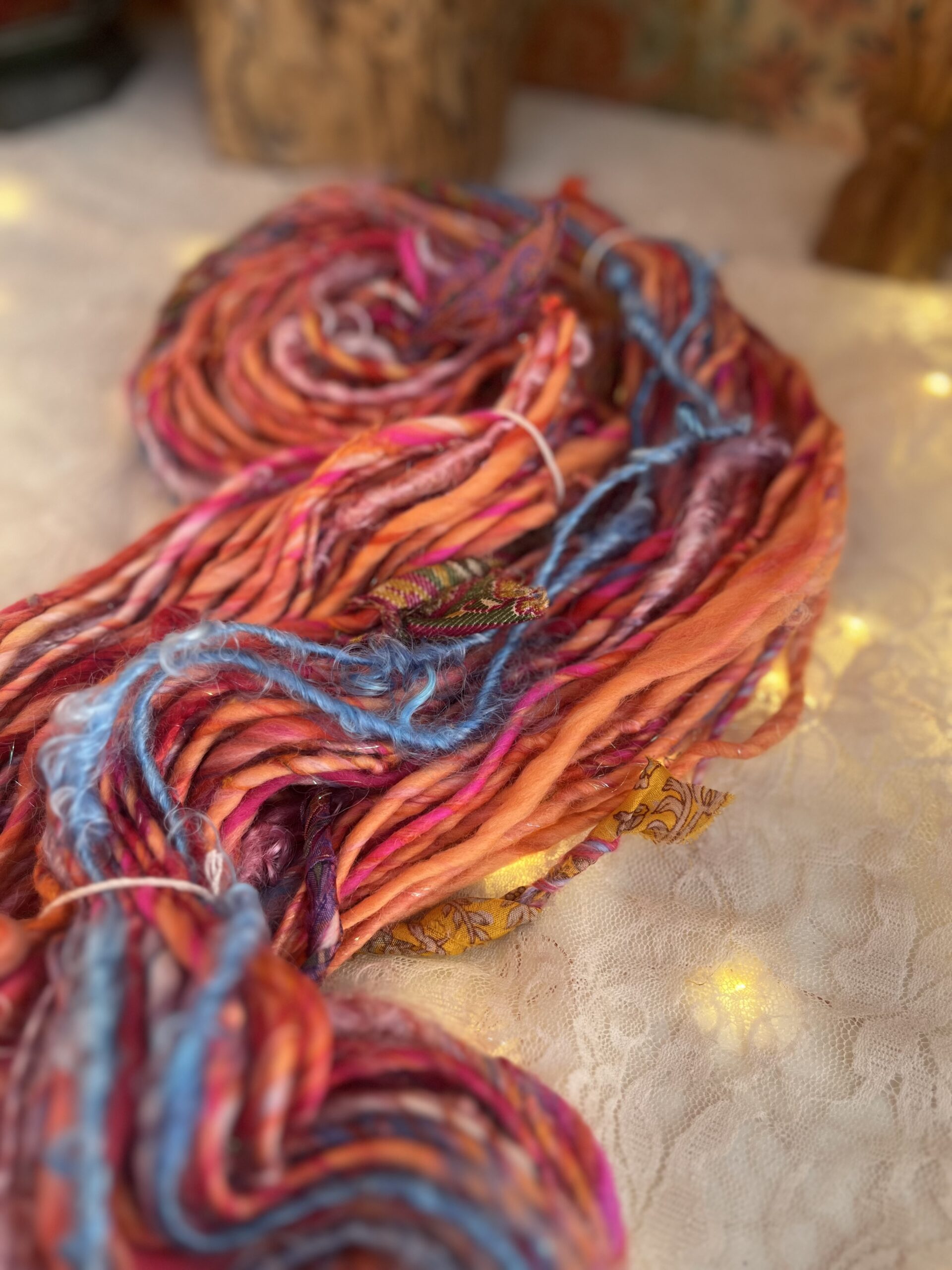 SINGLE PLY - CHUNKY ART YARN 175g/100m | Fantasy Skies Series - Image 2