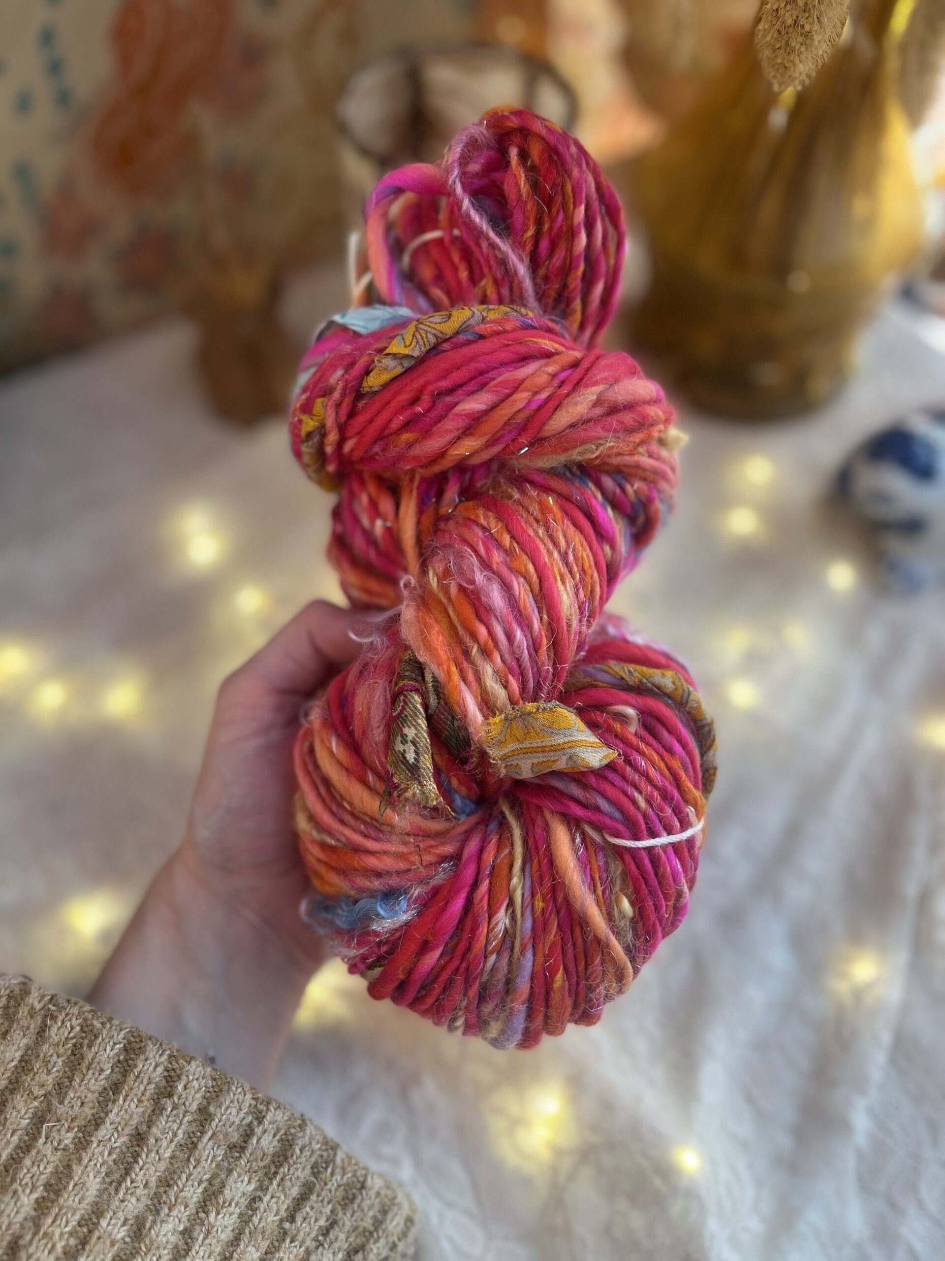 SINGLE PLY - CHUNKY ART YARN 170g/100m | Fantasy Skies Series - Image 6
