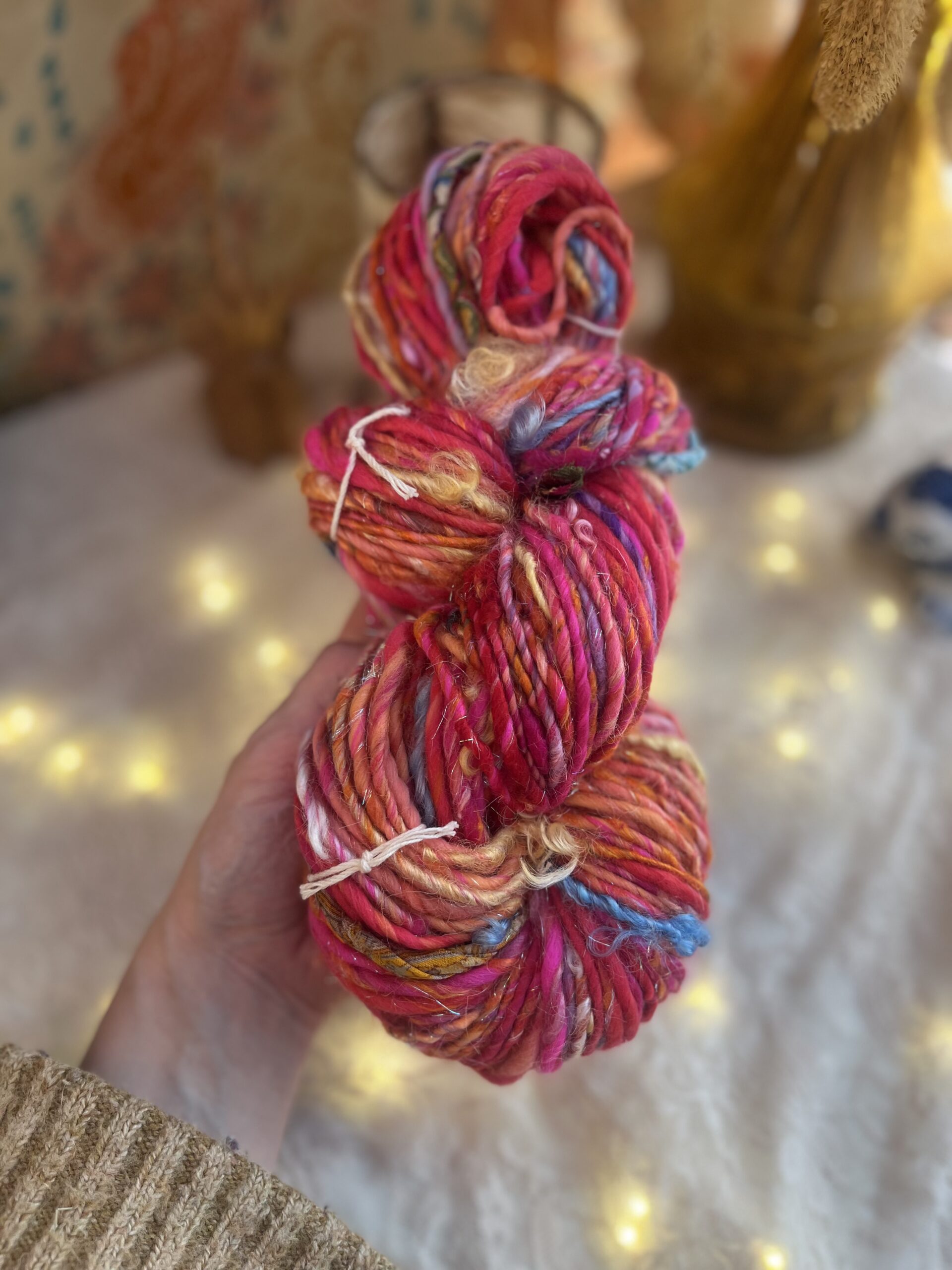 SINGLE PLY - CHUNKY ART YARN 170g/100m | Fantasy Skies Series - Image 5