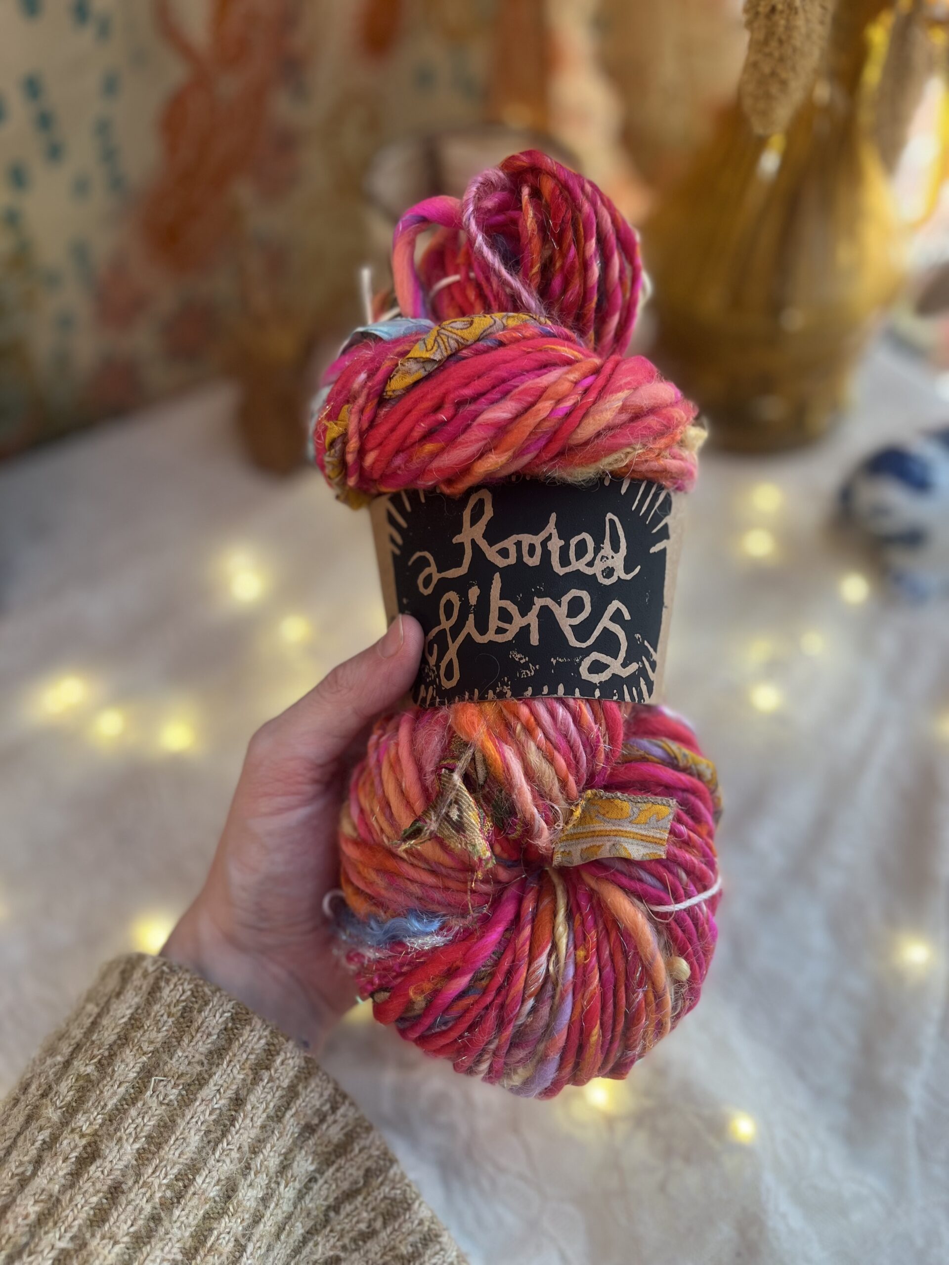 SINGLE PLY - CHUNKY ART YARN 170g/100m | Fantasy Skies Series - Image 4