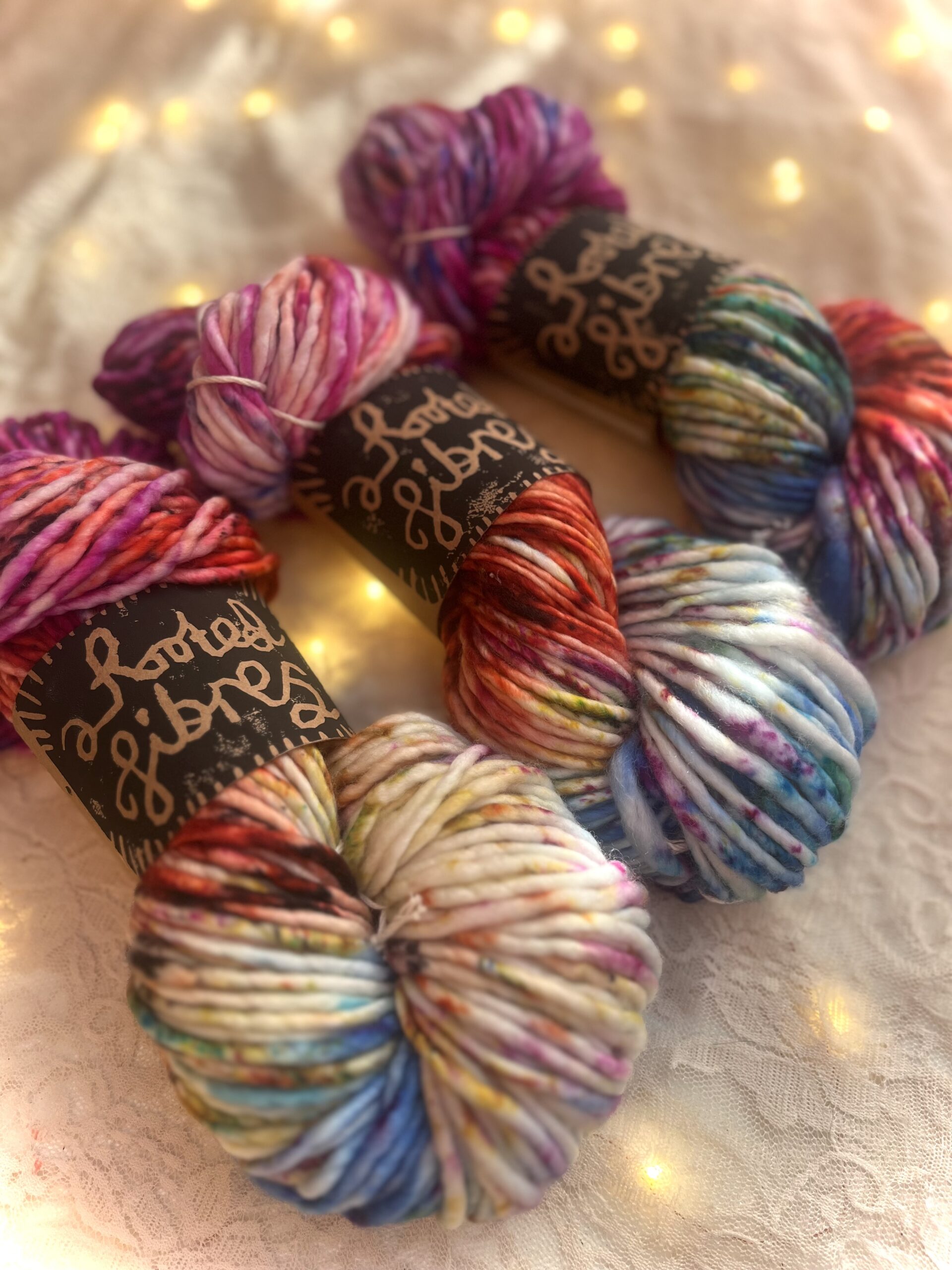 ACID RAIN | Chunky Single - Hand Painted Extrafine SW Merino - Image 6
