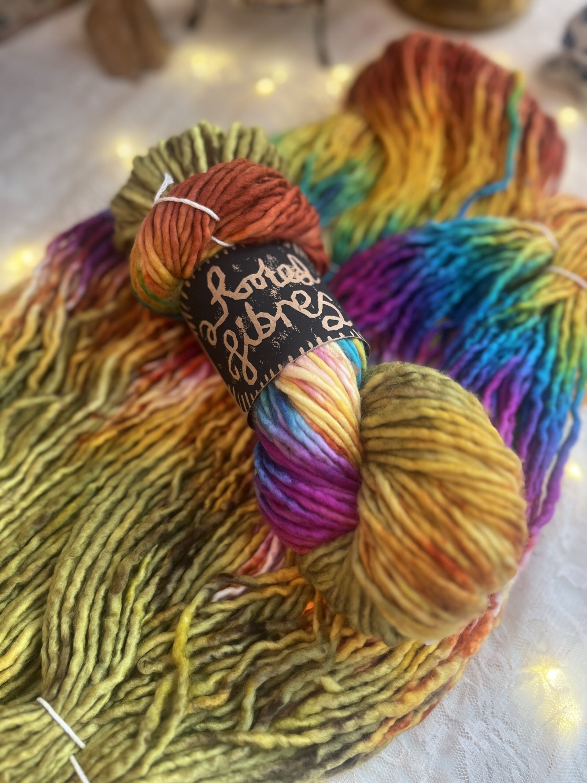 MAGIC MOSS | Chunky Single - Hand Painted Extrafine SW Merino